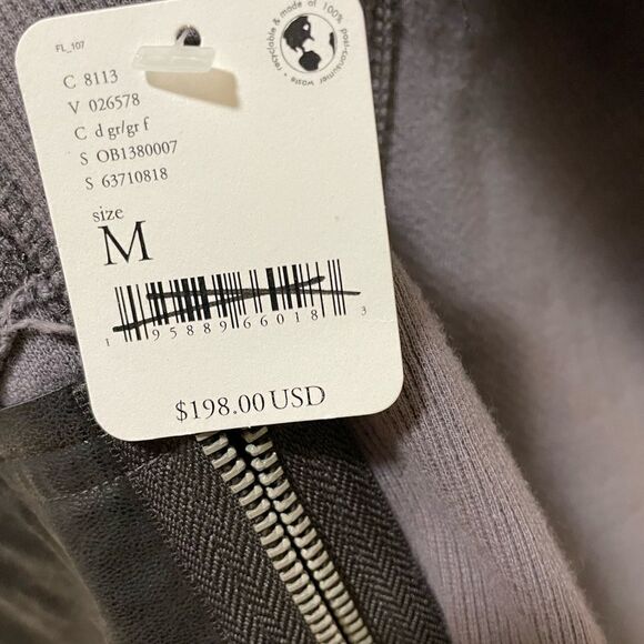 NWT We The Free People Rat Pack Black Vegan Leather Lace Zip Hoodie Vest… - Picture 9 of 13